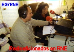 Radioaficionados en RNE. EA7URS en EG7RNE 2010 