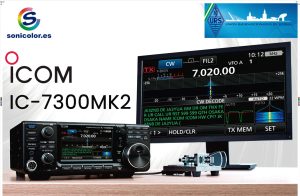 Presentación del nuevo equipo de HF de Icom IC-7300 MK2.